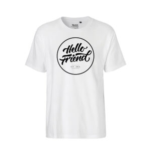 Koszulka Hello Friend - Biała